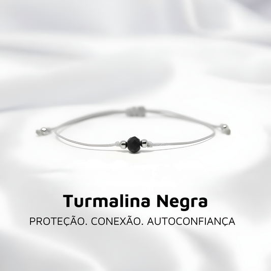 Pulsera Amuleto - Turmalina Negra