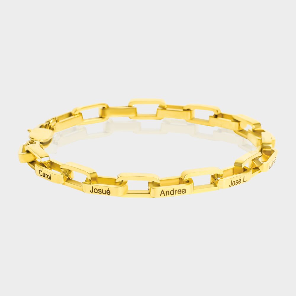 Pulseira Masculina Laços Eternos